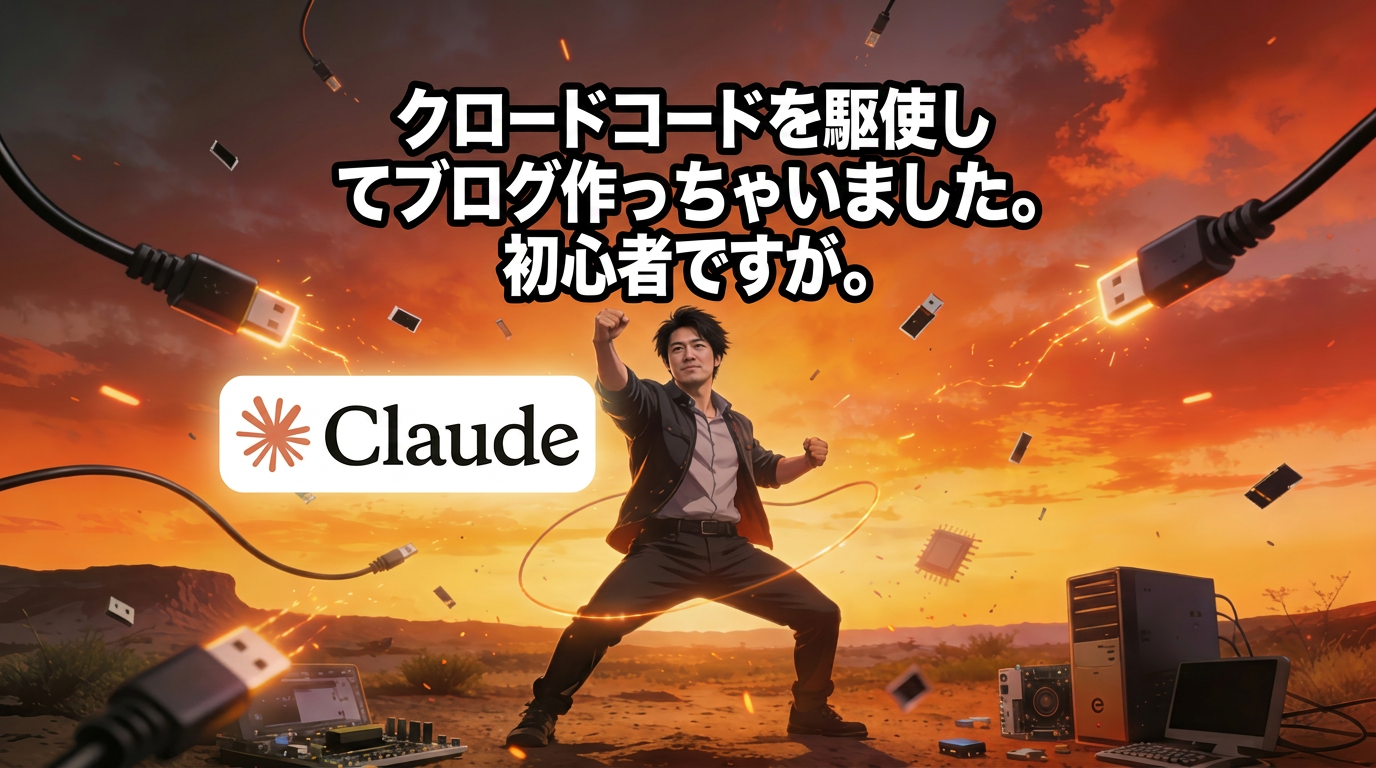 プログラミング知識ゼロ・ブログの年間費用は1500円・1日でブログを作った話【Claude Code活用】