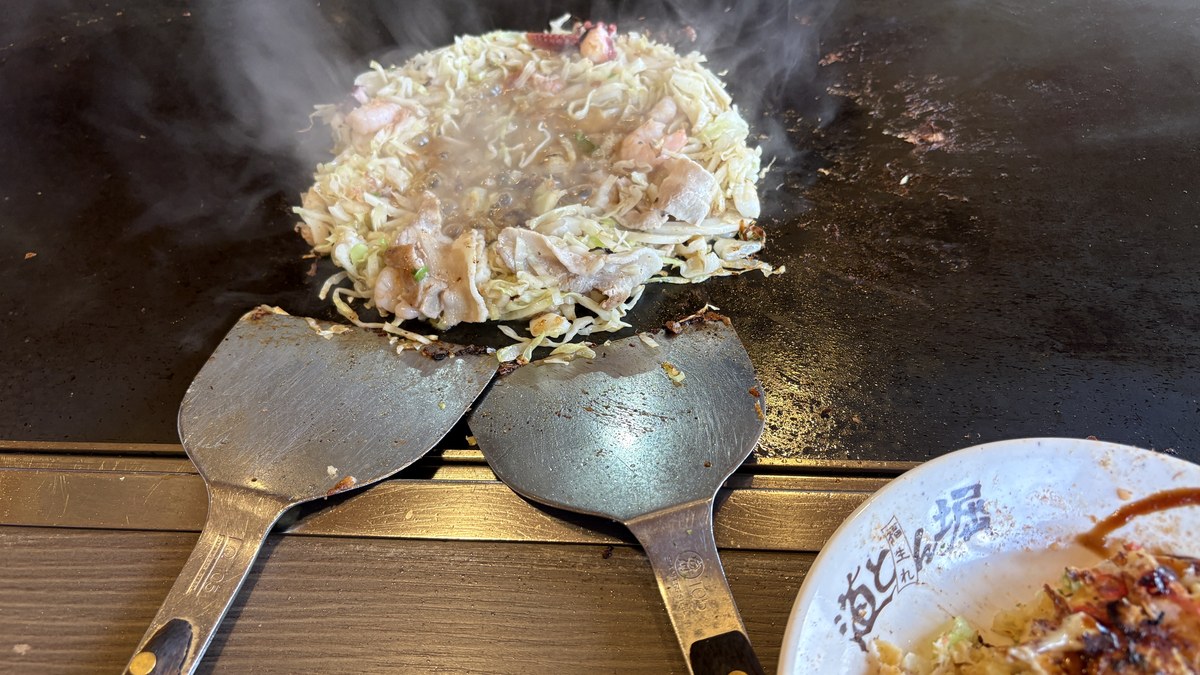 子供たちと初めてのお好み焼き屋へ。道とん堀 籠原店に行ってきた