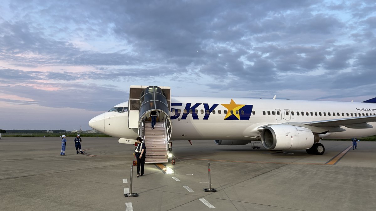 北海道旅行1日目。茨城空港から札幌へ、30分遅延でも90点超えの初日
