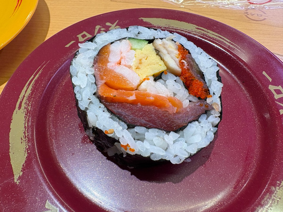 スシロー海鮮巻き重ね(夏)
