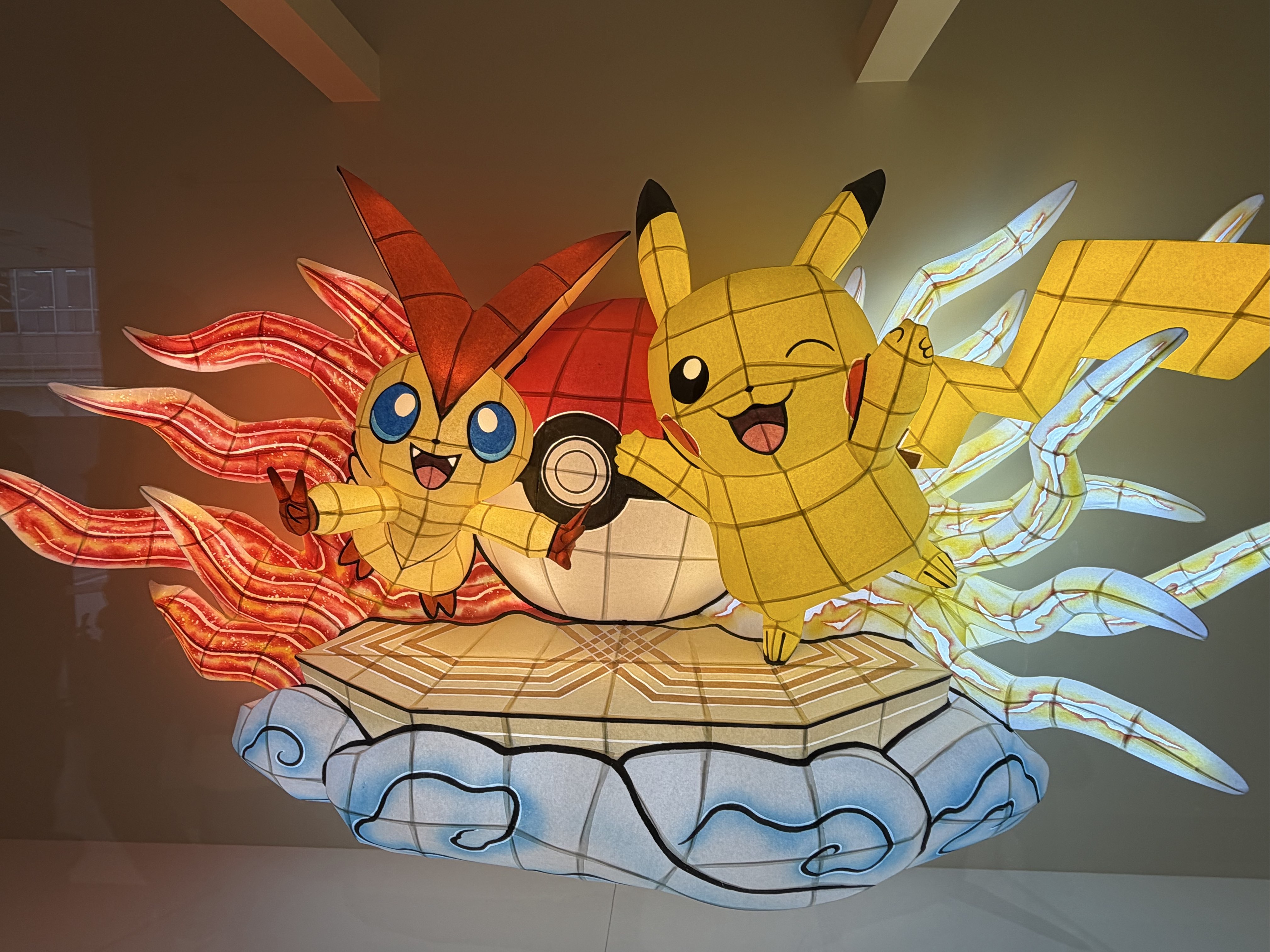 ポケモンセンターねぶたオブジェ